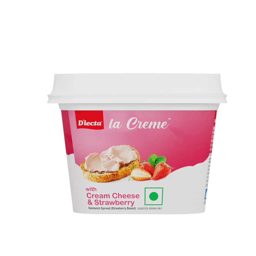 D'LECTA La Cream- With Cream Cheese & Strawberry