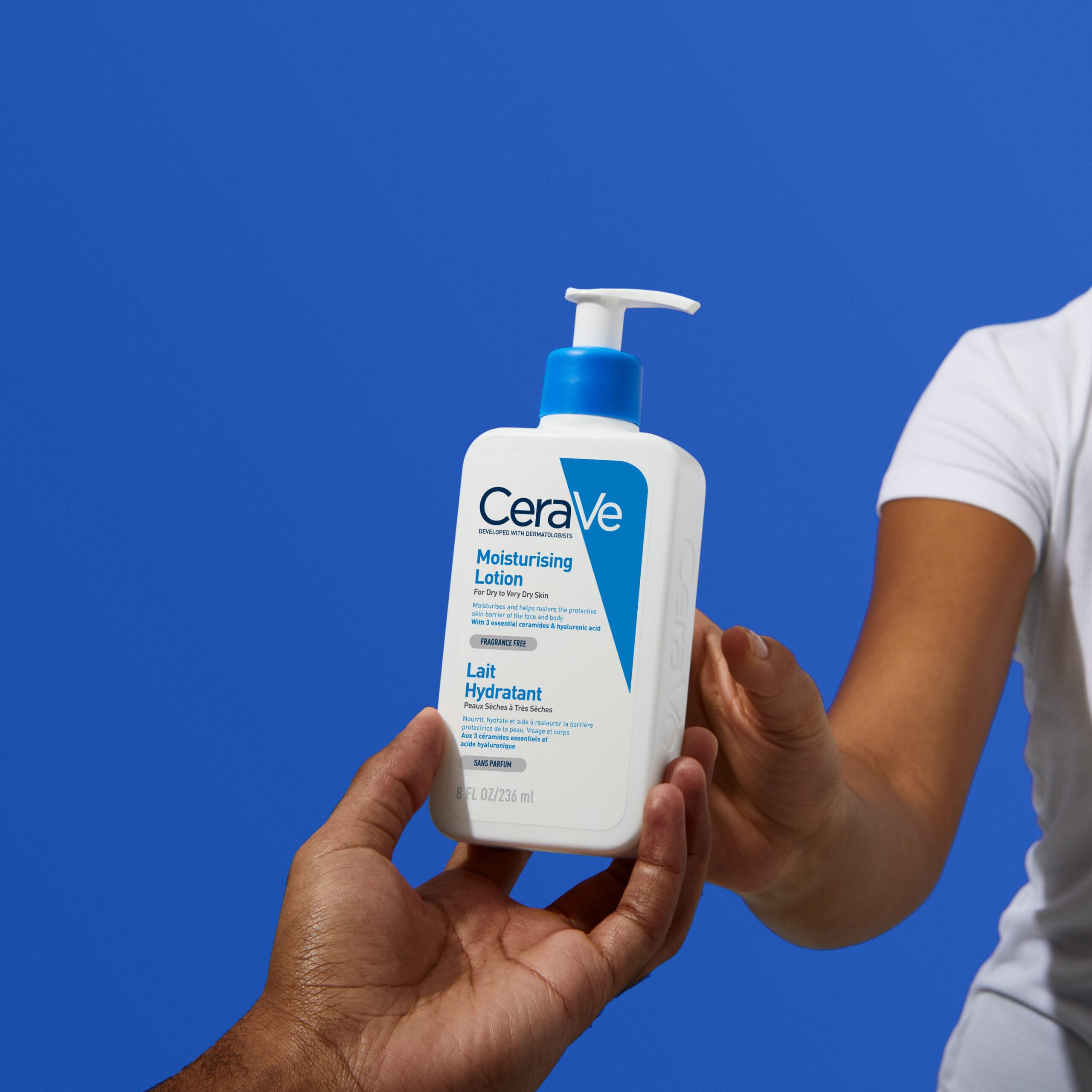 CeraVe Moiturising Lotion | 236ml | Daily Face, Body, Hand Moisturiser for Dry to Very Sensitive Skin