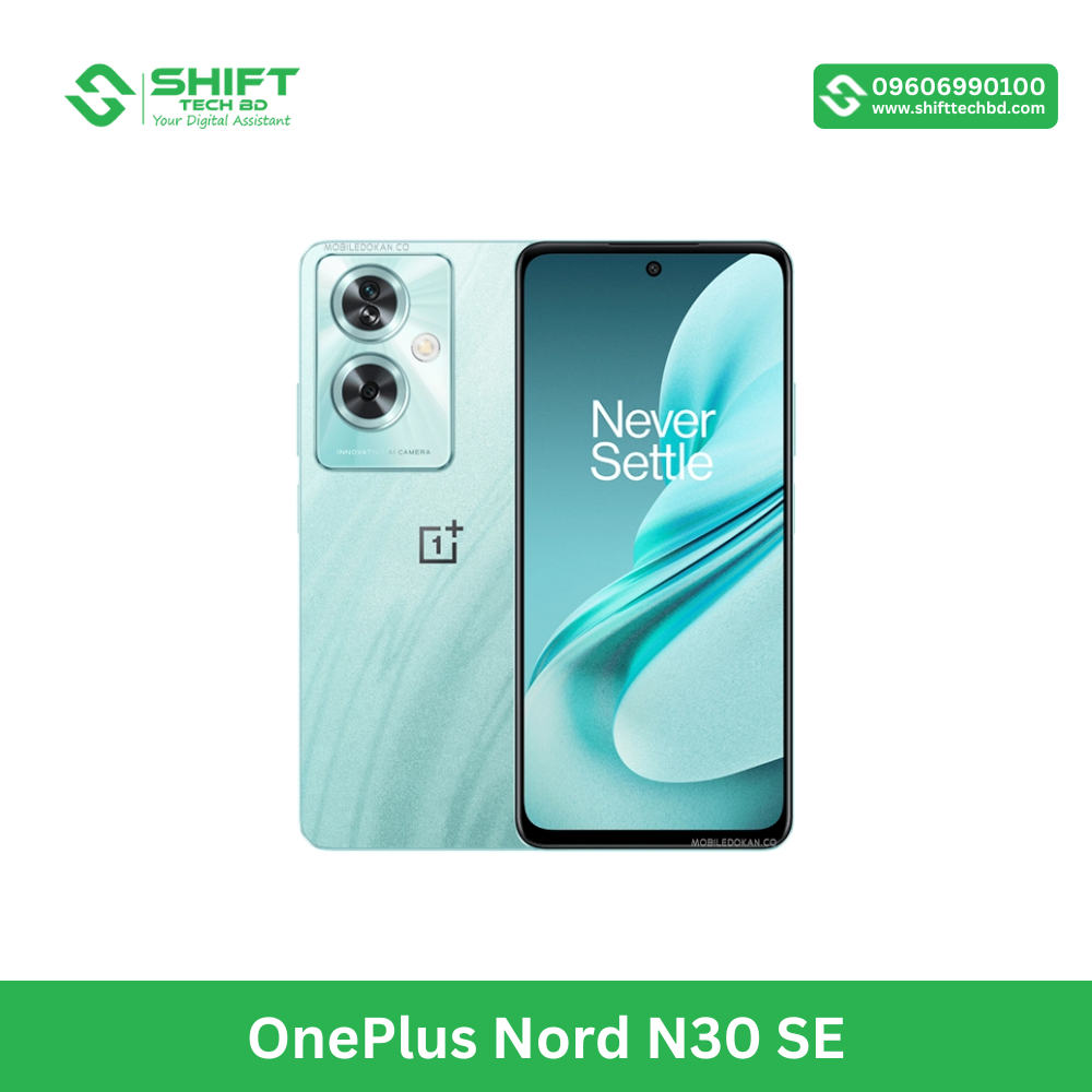 OnePlus Nord N30 SE 5G | 128GB ROM + 4GB RAM | 6.72" FHD+ 90Hz | 33W SUPERVOOC Fast Charge | 50 & 8 MP Camera