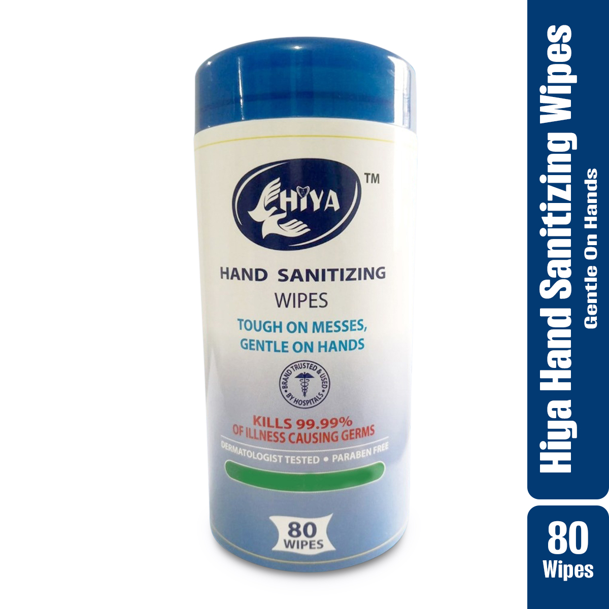 Hiya Hand Sanitizing Wipes 60wipes