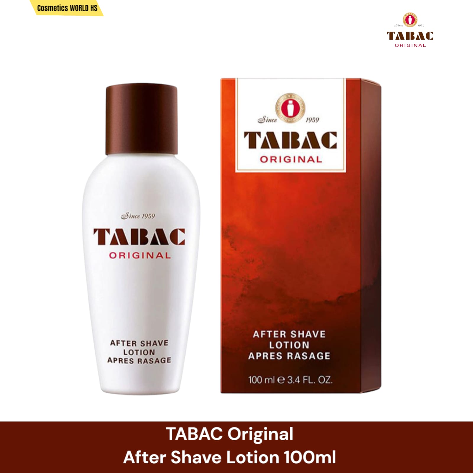 Tabac Aftershave Lotion 100ml