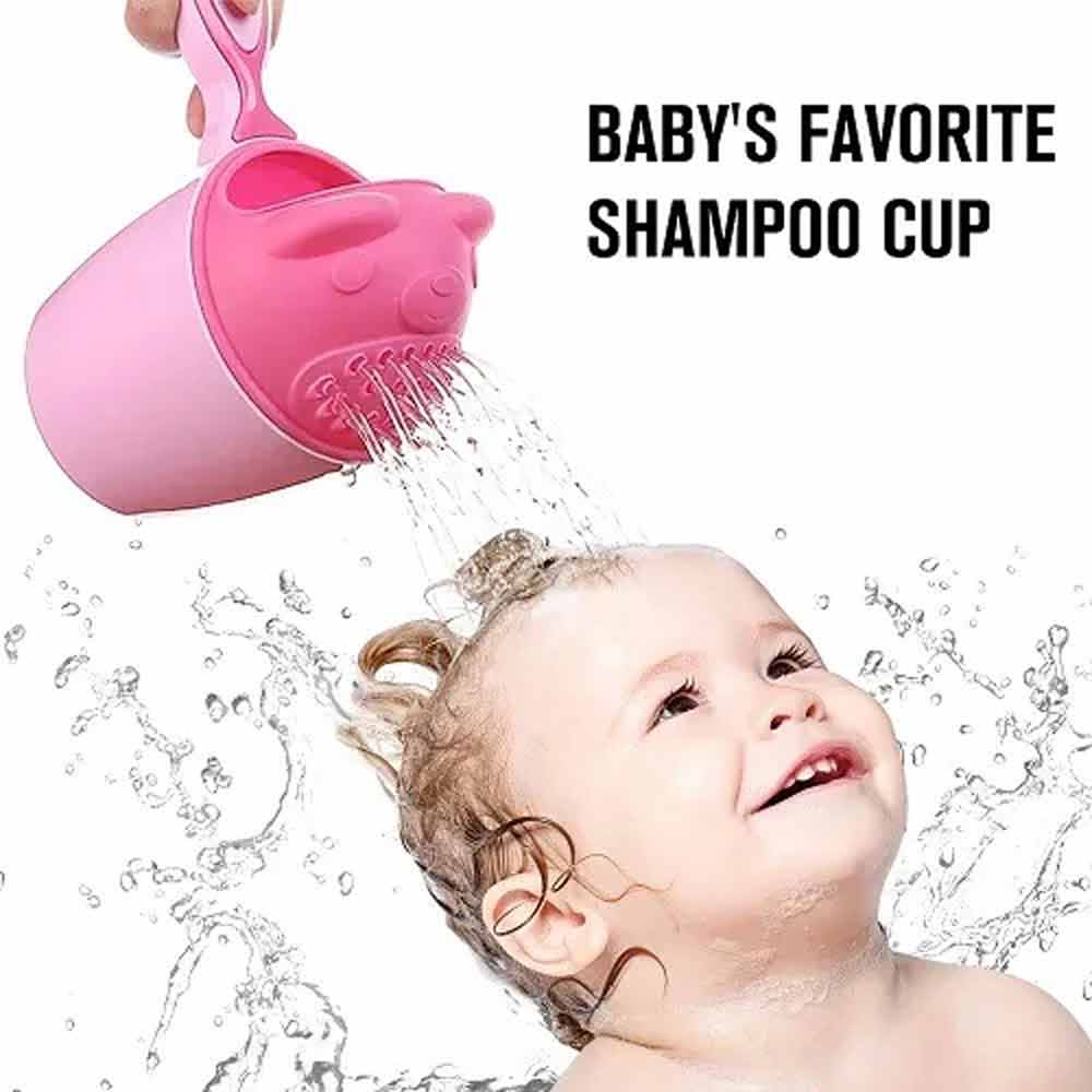 1Ps Baby Bath Shower Cup/Mug (Color as per stock)