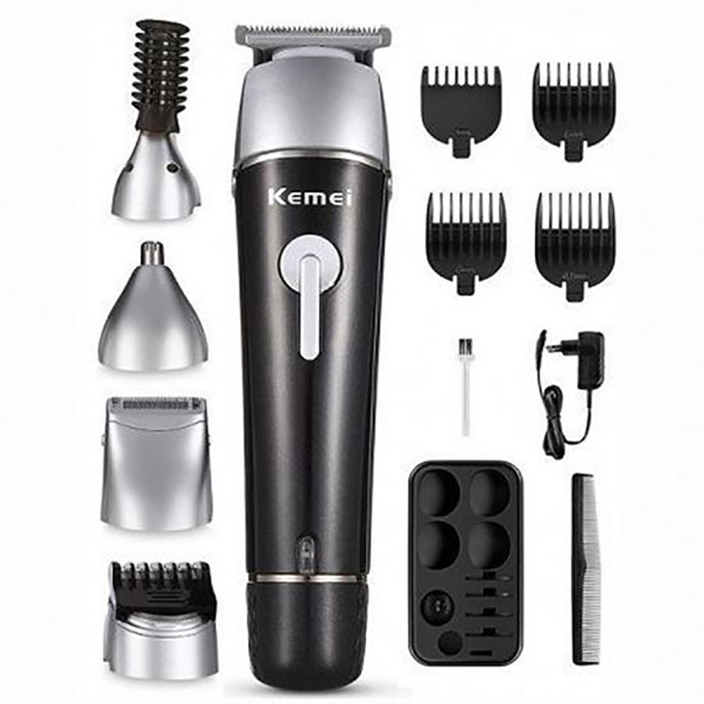 Kemei KM-1015 Professional 10 in 1 Super Multi-grooming Kit Shaver Trimmer for Men