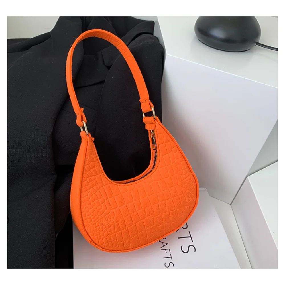 Women Top-handle Bags Autumn Winter Fashion Bag New Fashion Shoulder Bag Portable Women's Bag Bolso Mujer Handbags Felt Encounter