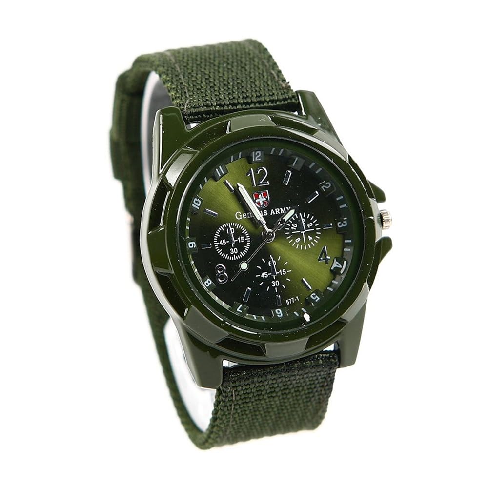 New Fashionable Fabric Analog Watch For Men