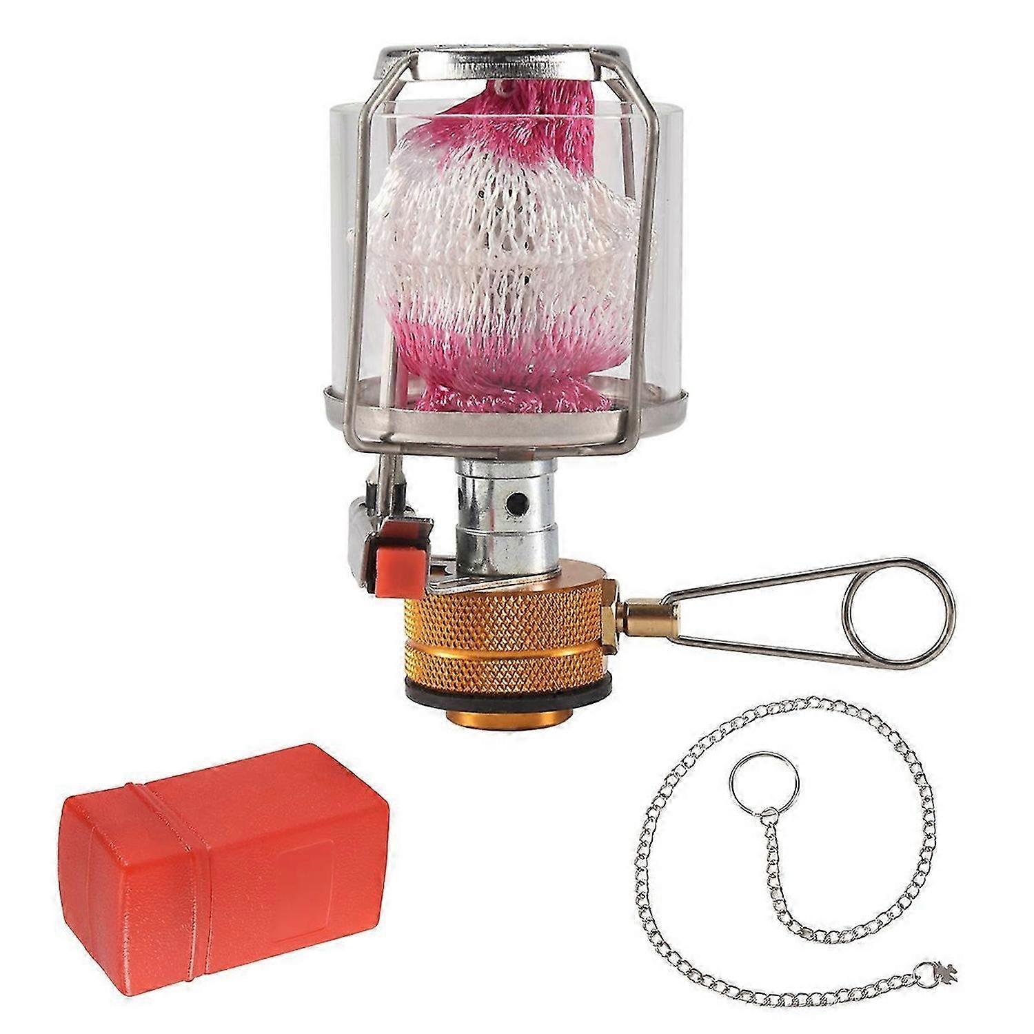 Outdoor Camping Gas Lantern Portable Mini Gas Light Tent Lamp Torch Hanging Lamp for Camping Hiking
