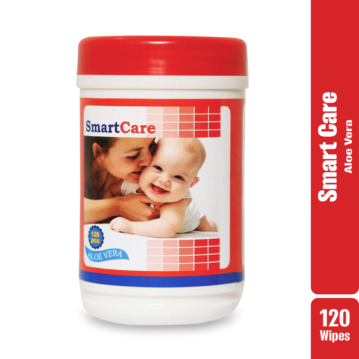 Best SmartCare Wet Wipes With Tube 120 By SPLC