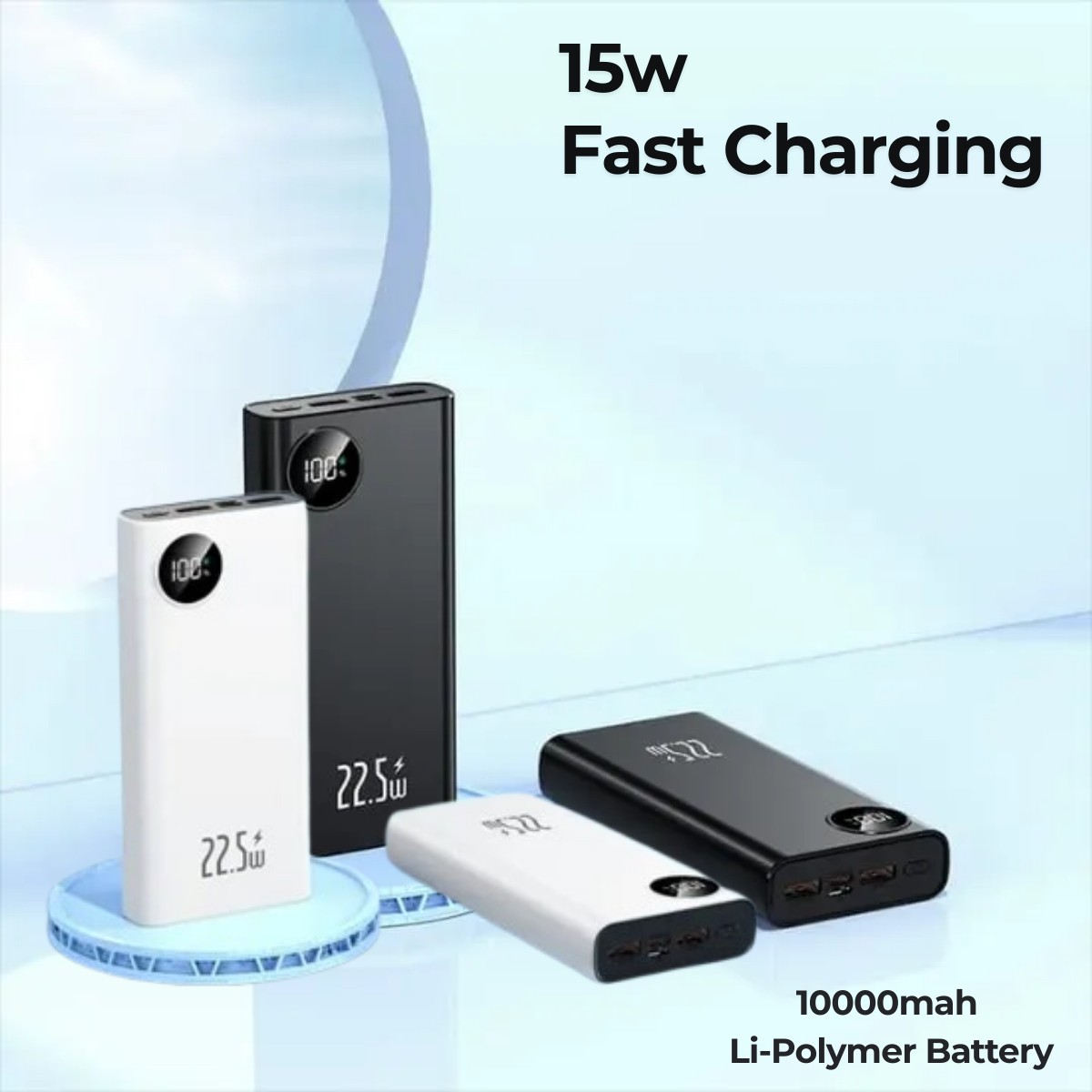 Original KINGLEEN 305X Power Bank 10000mAh –Fast Charging | Dual USB Output | Lightweight & Travel-Friendly | Model 305X – Lowest in Daraz_ Wholesale price