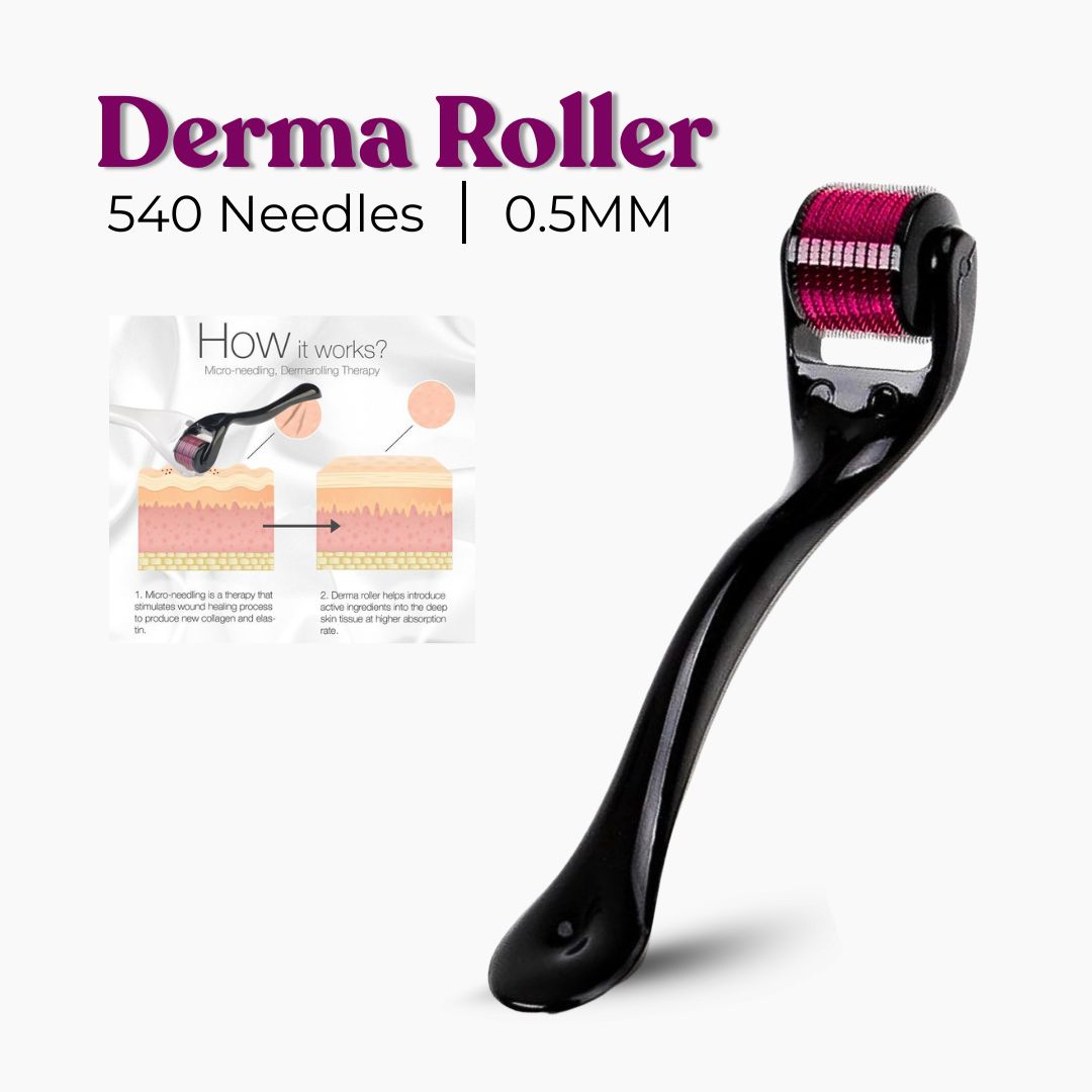 Derma Roller Microniddle Roller skin care product For Face Microneedling 0.5MM