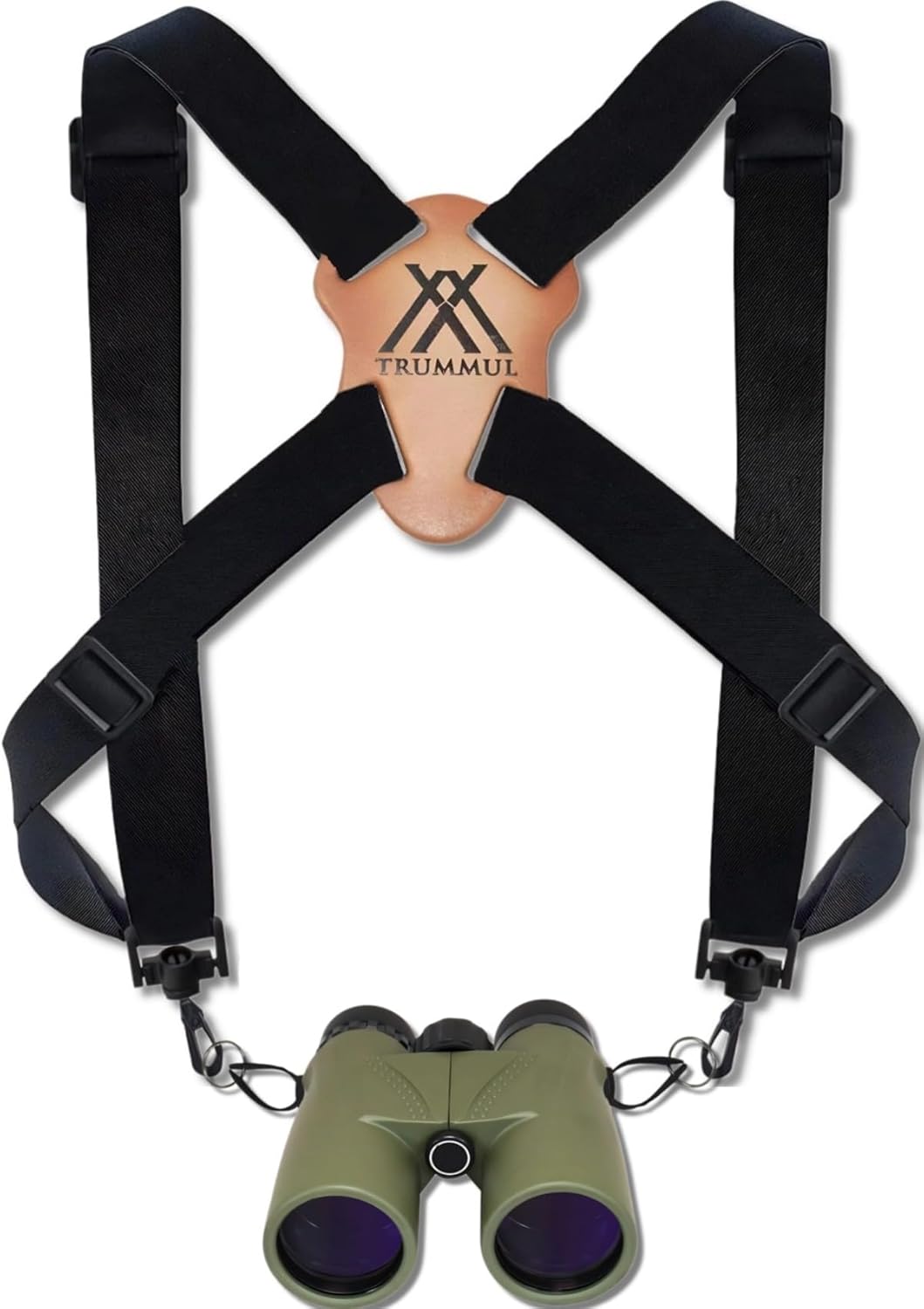 X-Shaped Harness Strap Adjustable Binoculars Carrier Elastic Durable Shoulder Straps Optics Accessories for Binocular
