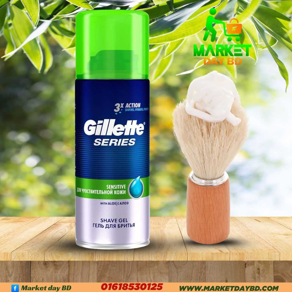International UK Product Gillete Series Shave Gel Soothing With Aloe Vera 75ml