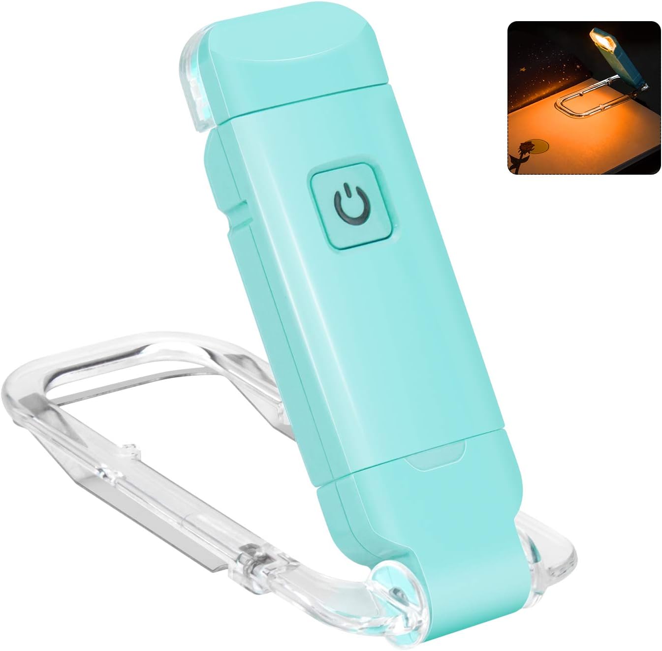 【Quality】 Light Clip, Clip On Light Rotatable Foldable for Travel
