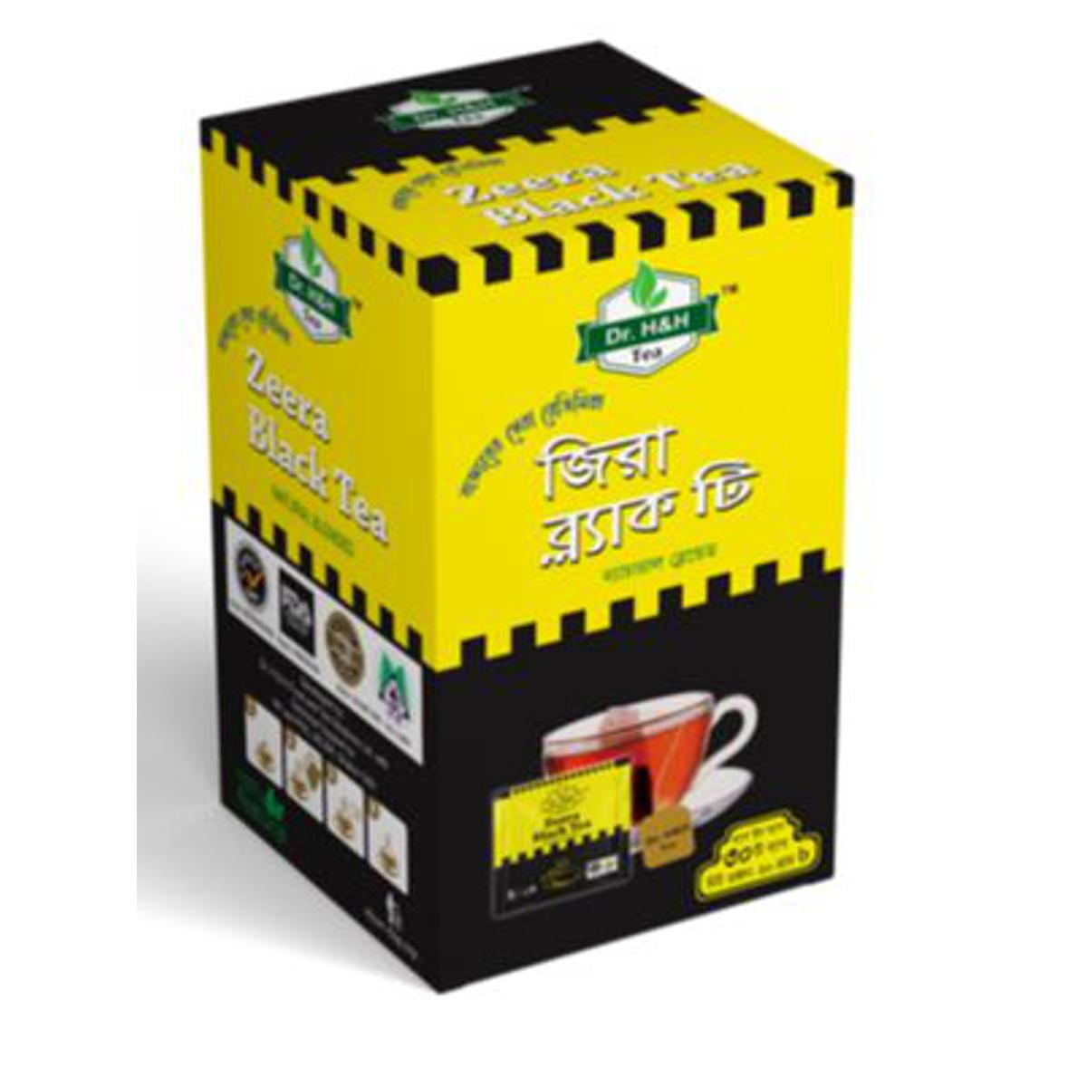 Dr. H&H Zeera Black Tea - 30 Tea Bags 60gm