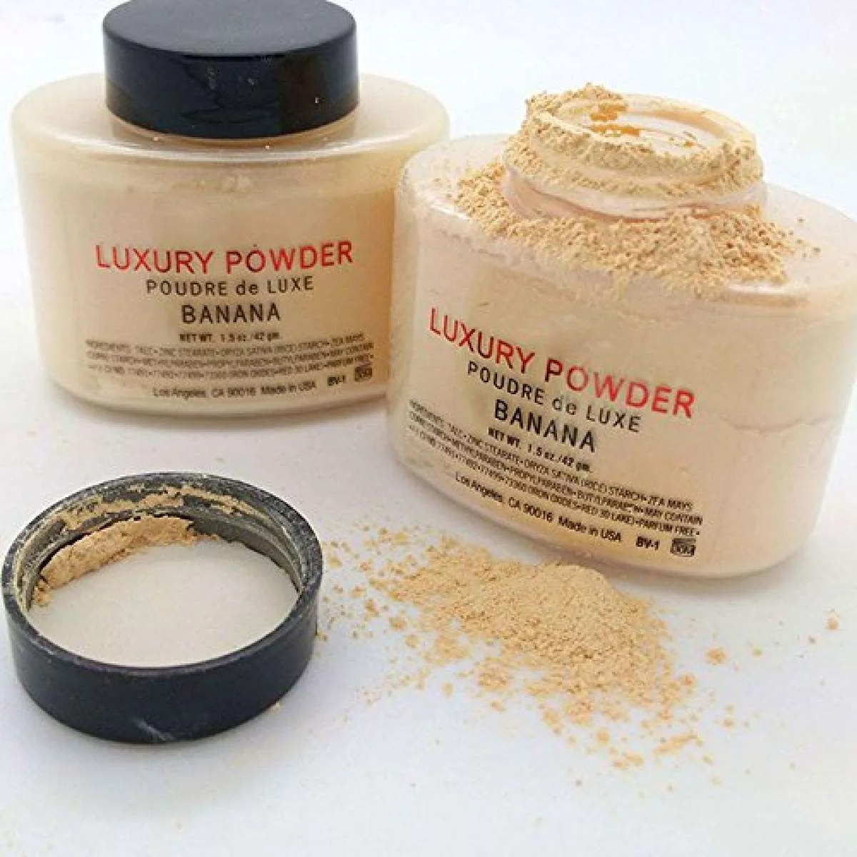 Banana Loose Powder Bottle Face Makeup Highlighter