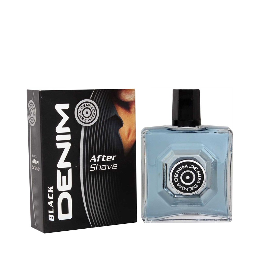 Denim Black Aftershave For Men - 100Ml