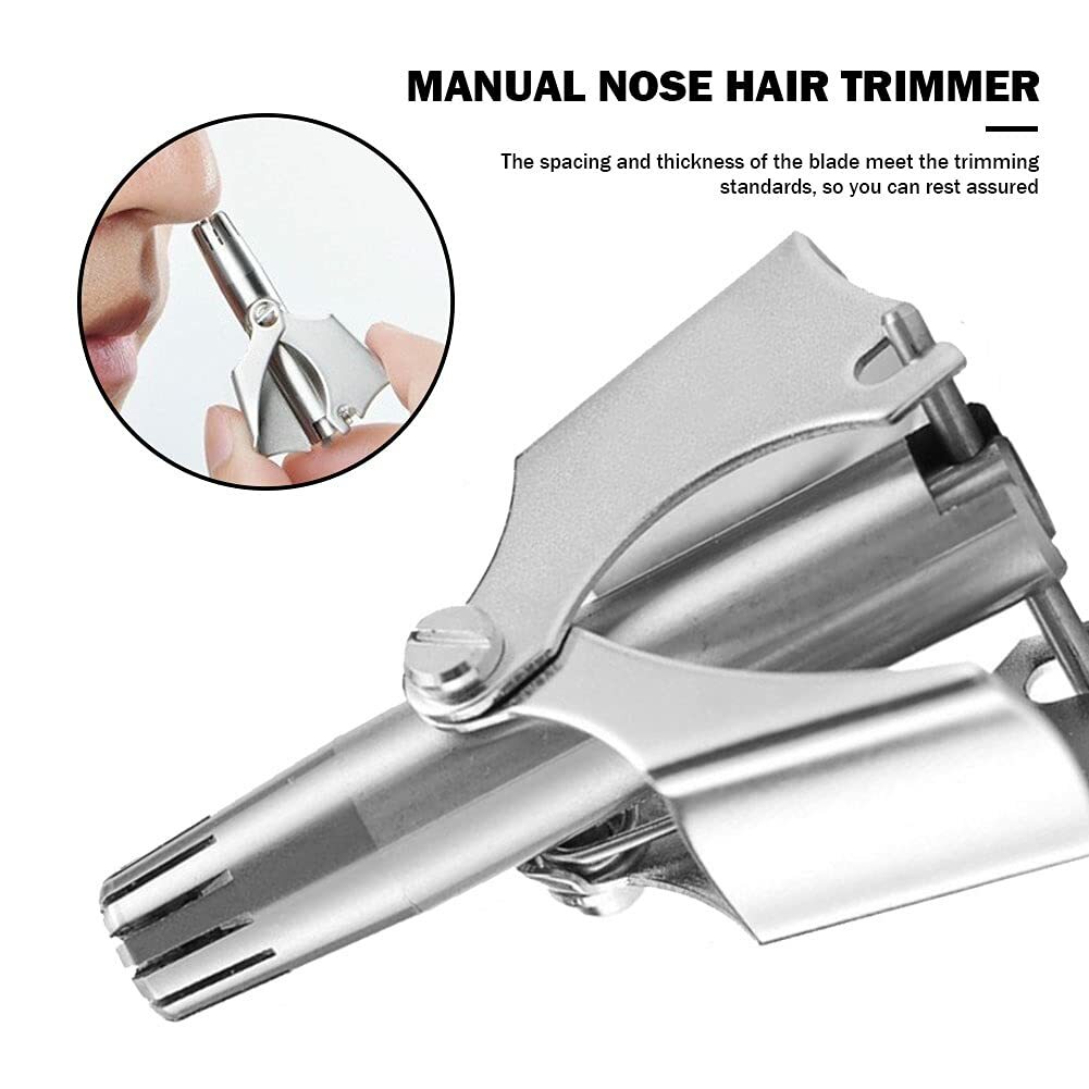 Nose hair trimmer for men Nose Manual Trimmer Mini Nose Trimmer