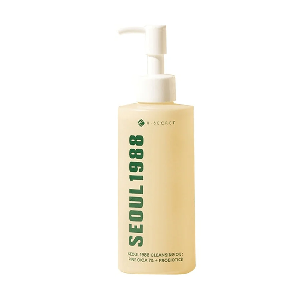 K-SECRET Seoul 1988 Cleansing Oil : Pine Cica 1% + Probiotics -200ml