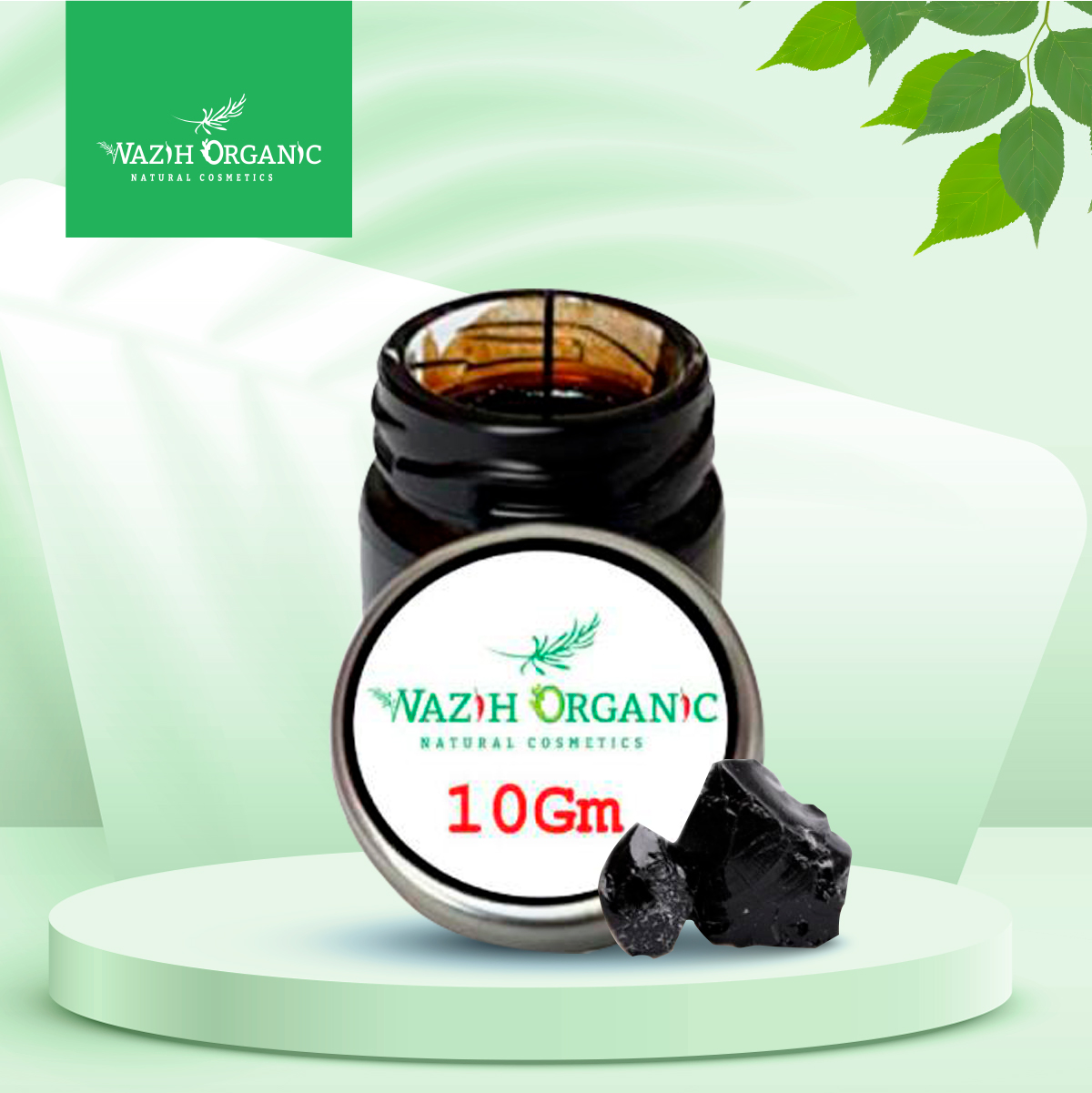 Wazih Organic Shialajit Soft Past - 10Ml