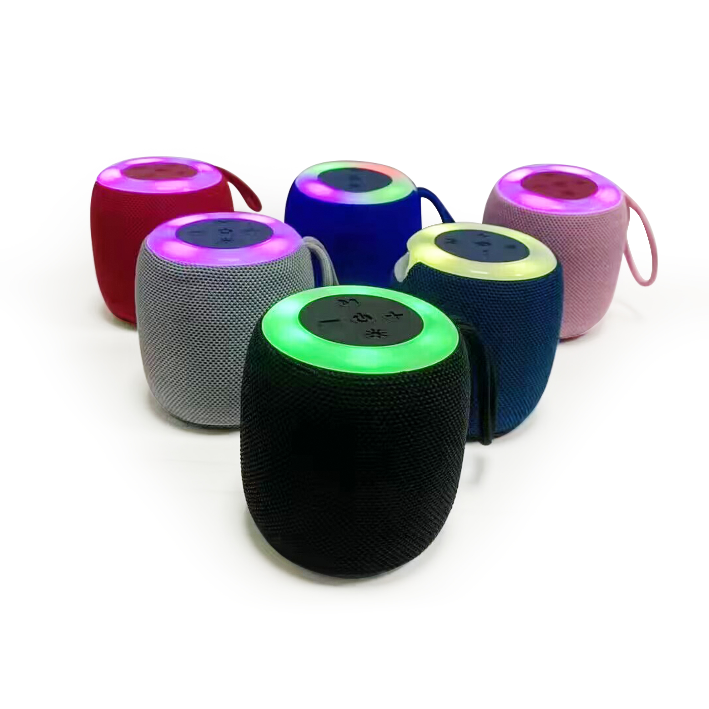 GREATNICE GTS-1468 Bluetooth/USB/TF Card & FM Radio Supported Speaker With RGB Lightning Effects