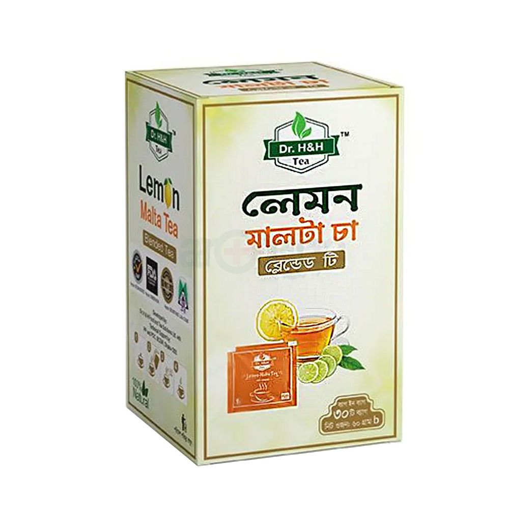 Dr. H&H Lemon Malta Tea - 30 Tea Bags 60gm