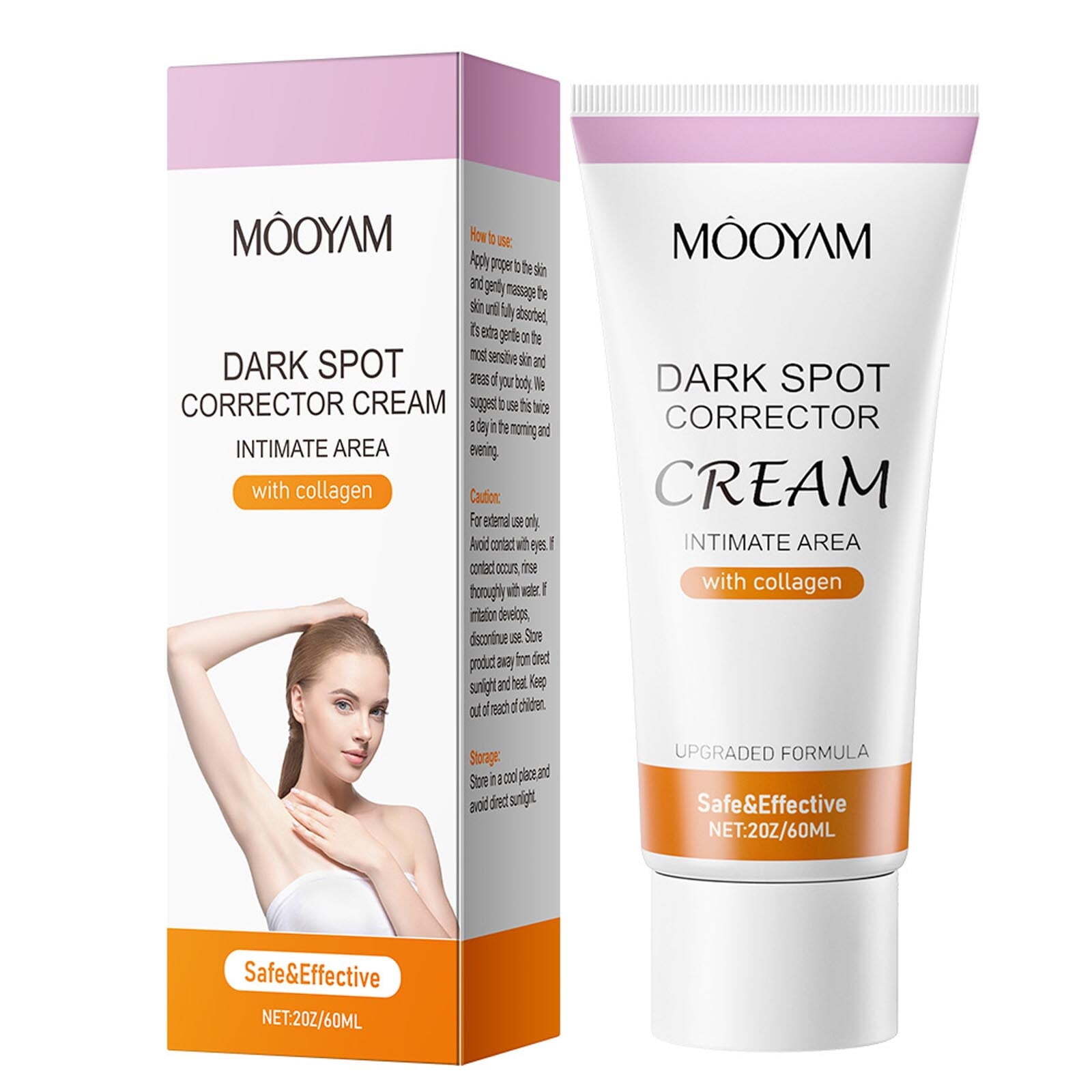 MOOYAM Dark Spot Corrector Cream Intimate Area with Collagen - 60ml
