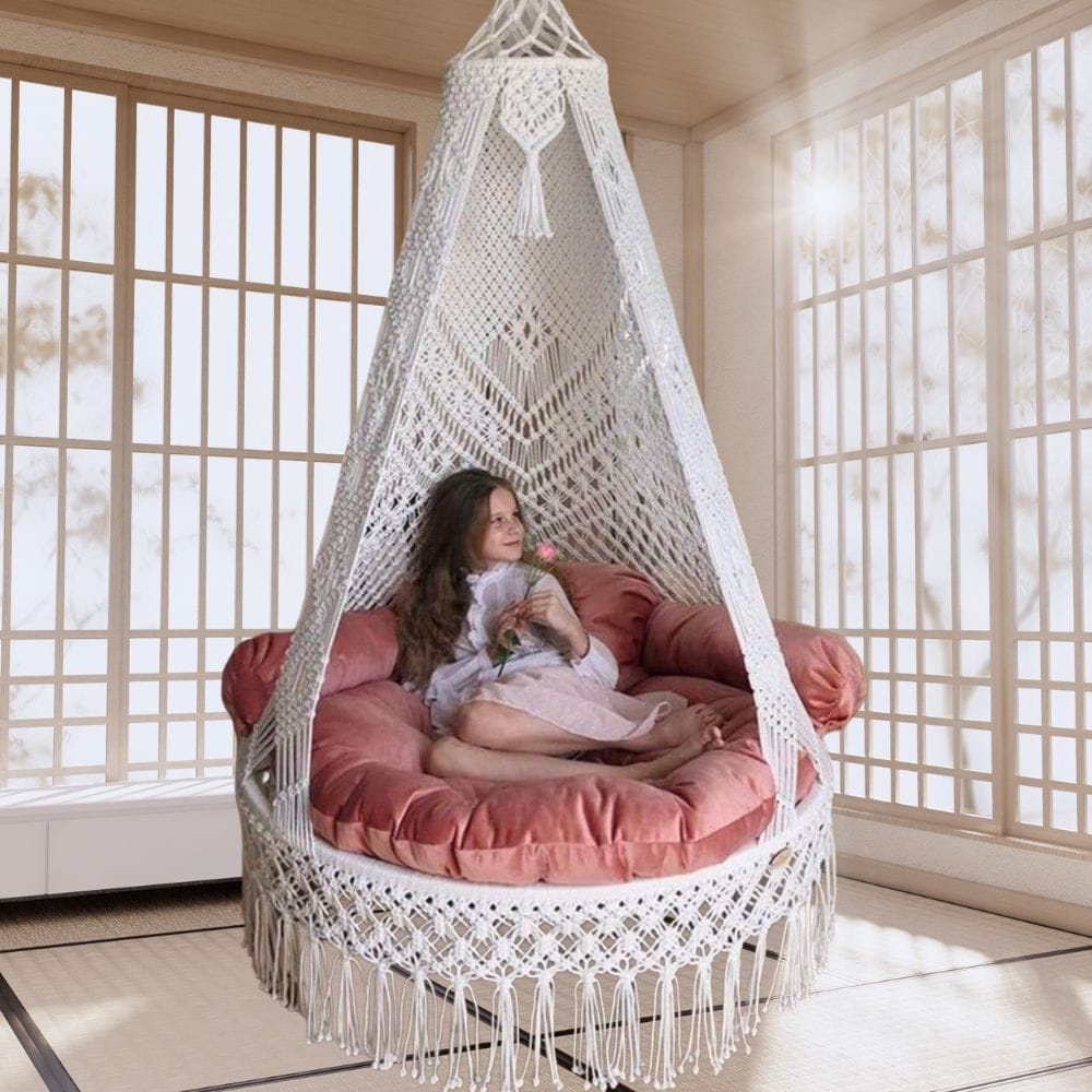 Trendy Outdoor Swing Chair Dulna for Home and Garden