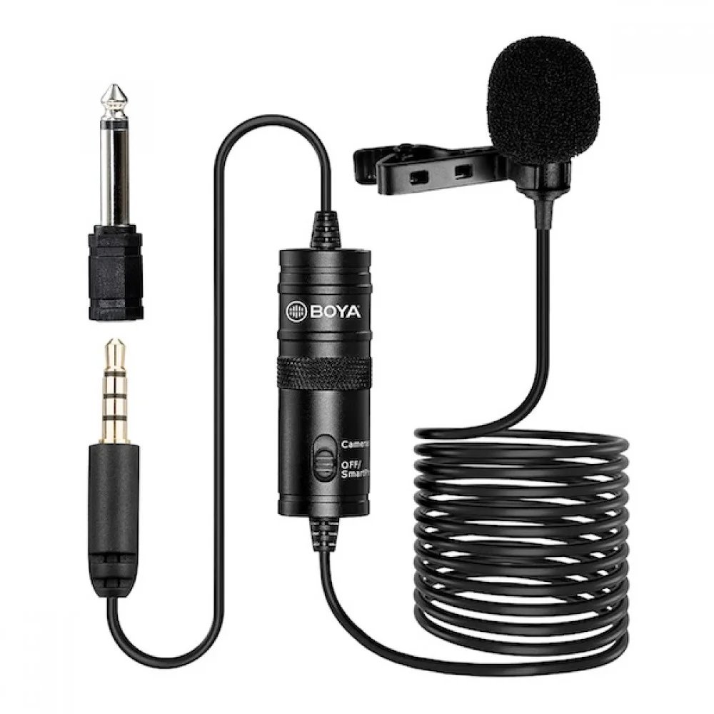 3.5mm Mini Microphone for Smartphones and Audio Devices with Clear Sound Quality, Black