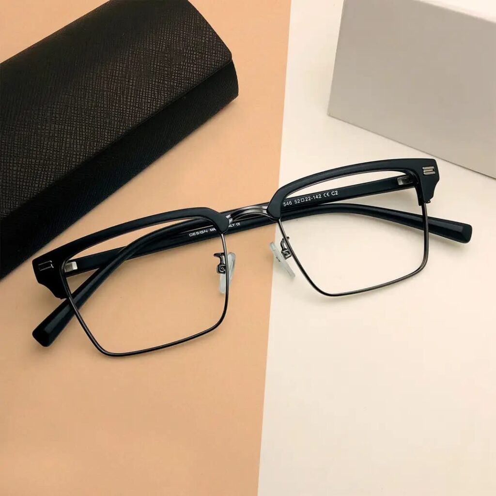 Porsche Design Metal Carbon Mixed Eyeware Frame For Unisex