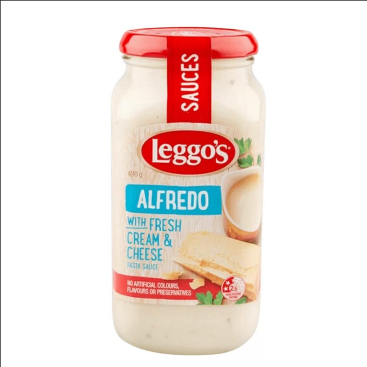 Leggo's Alfredo with Frash Cream & Cheese Pasta Sauce - 490g