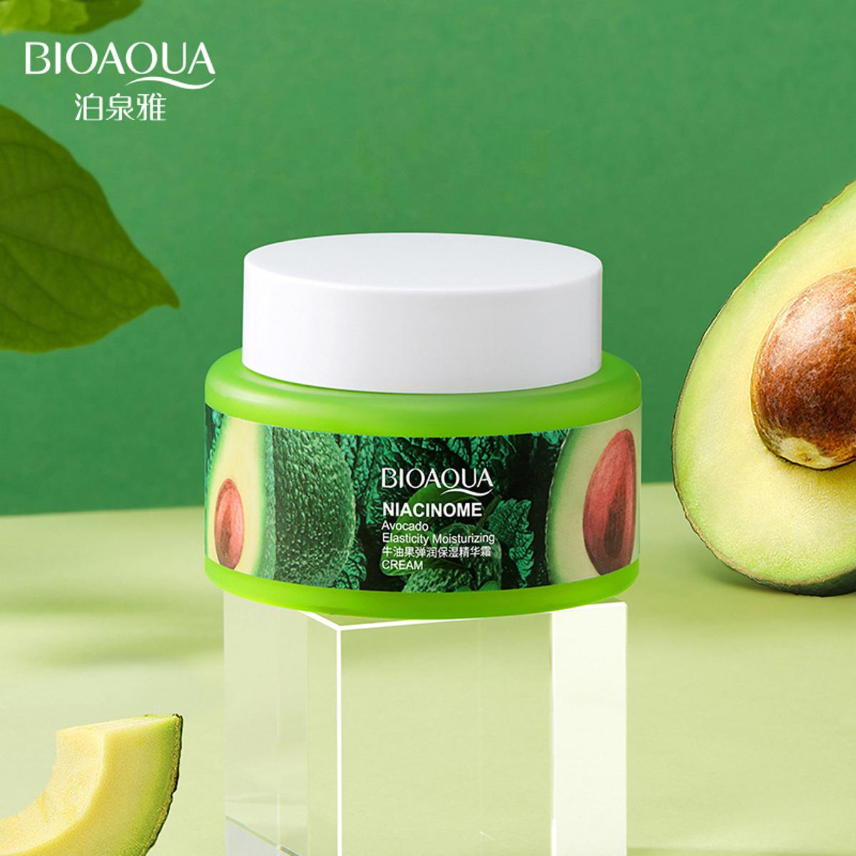 BIOAQUA NIACINOME AVOCADO ELASTICITY MOISTURIZING CREAM 50G