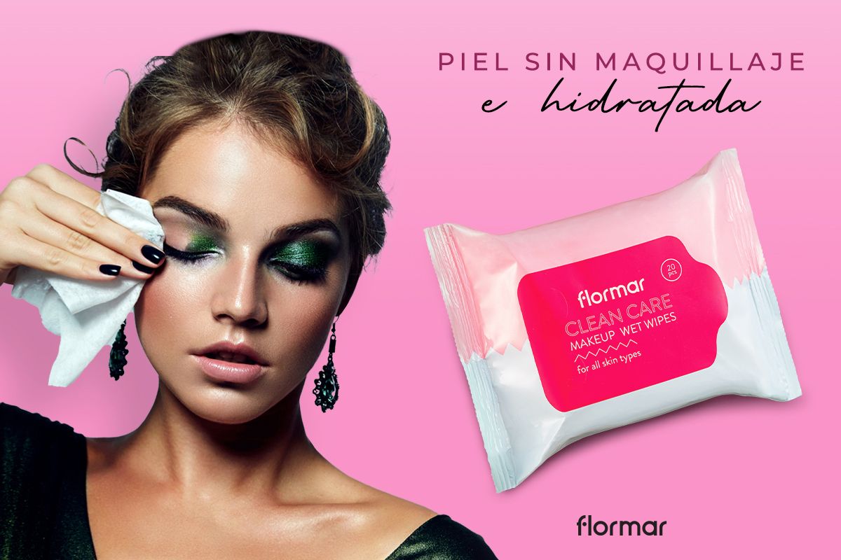 lormar Clean Care Makeup Wet Wipes All Skin Types