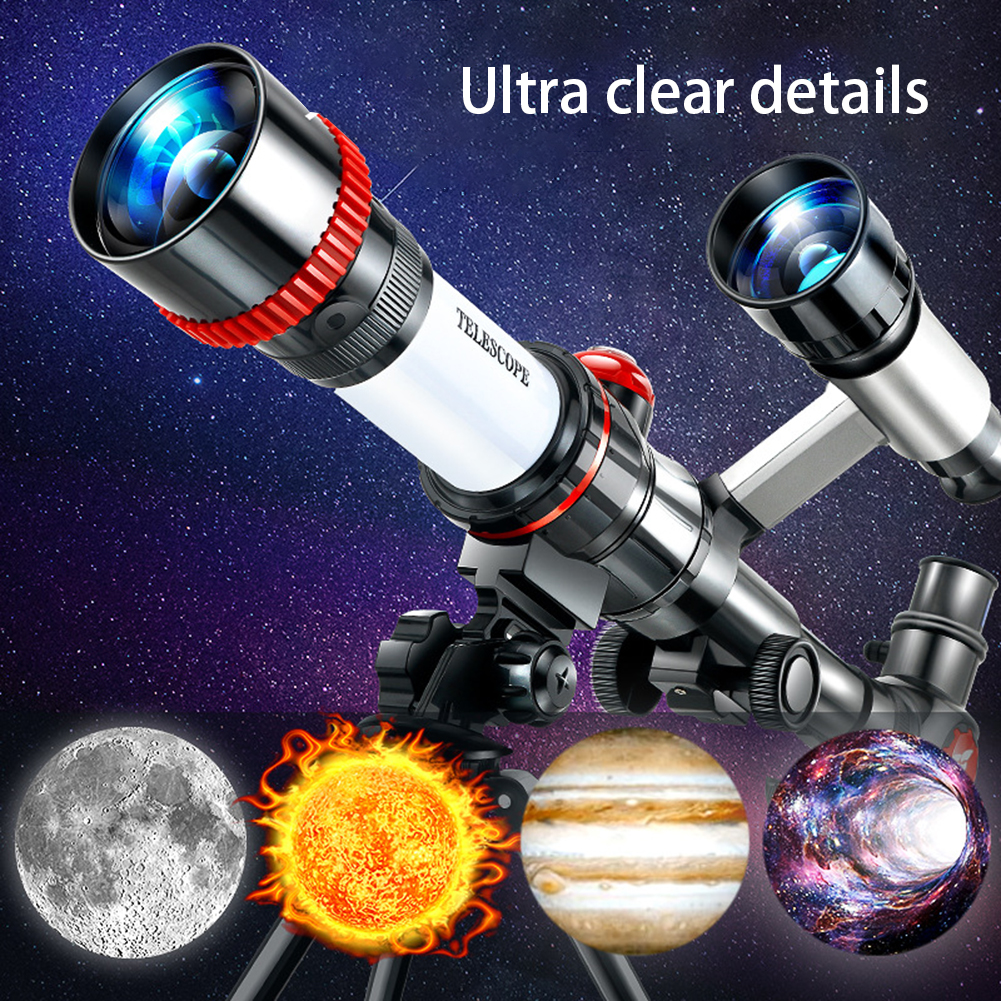 【Value Bundle】 Professional Astronomical 20X 30X 40X Powerful Monocular Portable HD Moon Space Planet Observation Gifts for Children