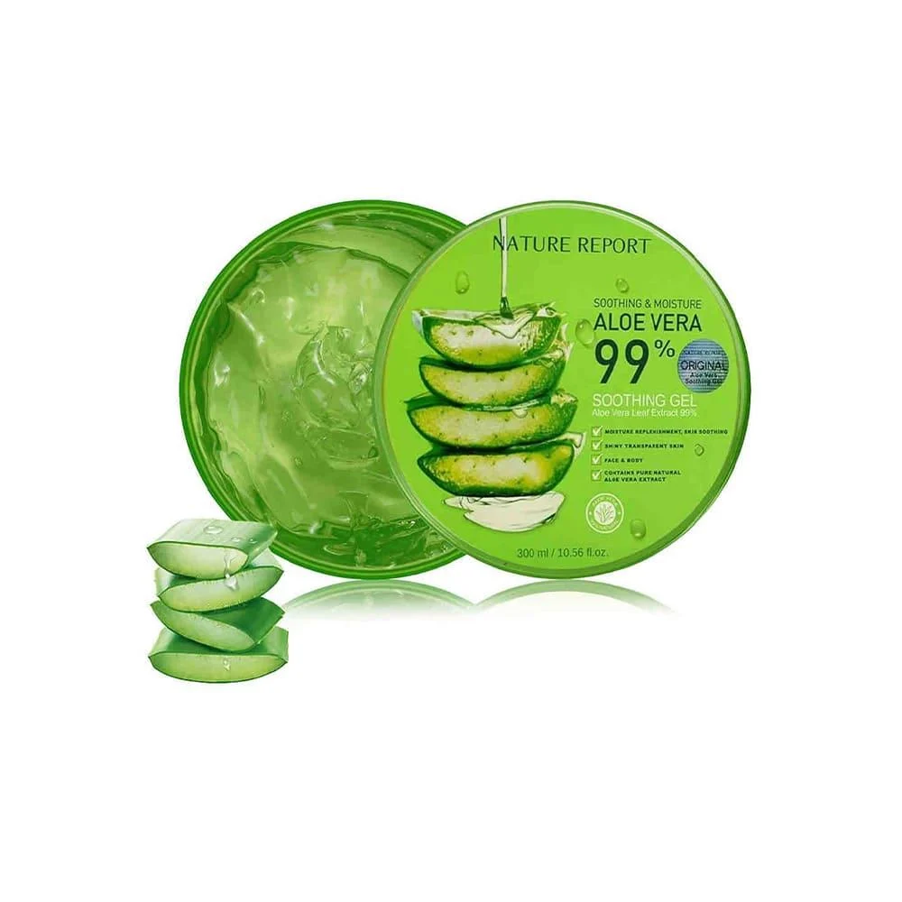 NATURE REPUBLIC Soothing & Moisture Aloe Vera 99% Soothing Gel, 300ml