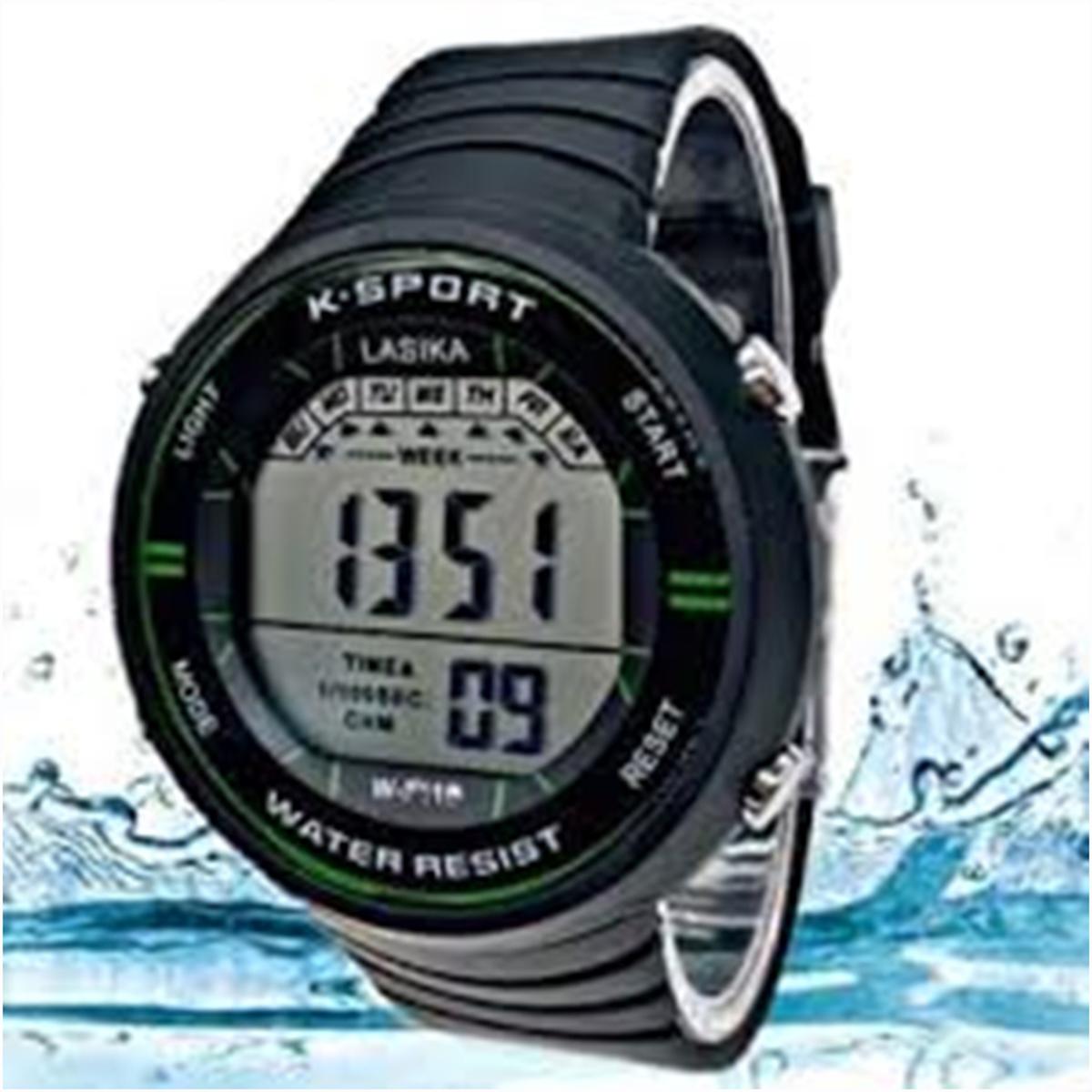 NEW LASIKA W-F110 Water Resistance/ Waterproof Silicon Digital Watch for Men - Watch
