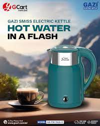 Gazi Smiss Electric Kettle 1500 Watt - GB-PW-1826-O-1.8Litre