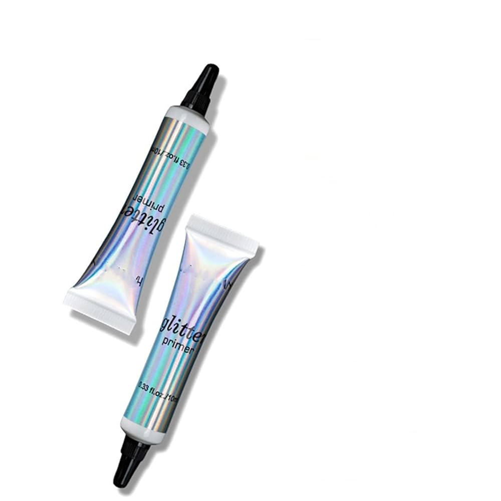 Handaiyan Glitter Primer Long Lasting Eyeshadow Primer Makeup Base 10ml Glitter Eyeshadow Glue Lightweight Eyeshadow Base -