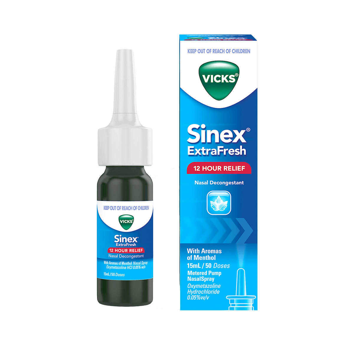 Vicks Sinex Micromist Decongestant Nasal Spray 15ml