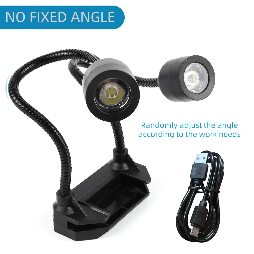 Microscope Ring Light LED Double Head Illuminator Lamp For Microscope Light Soldering Industrial Microscope Camera Light Source