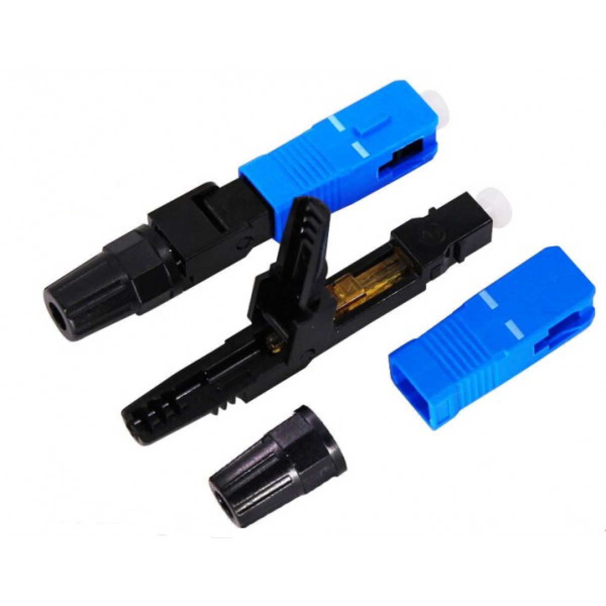 SC UPC Fiber Optic Fast Connector 10Pcs