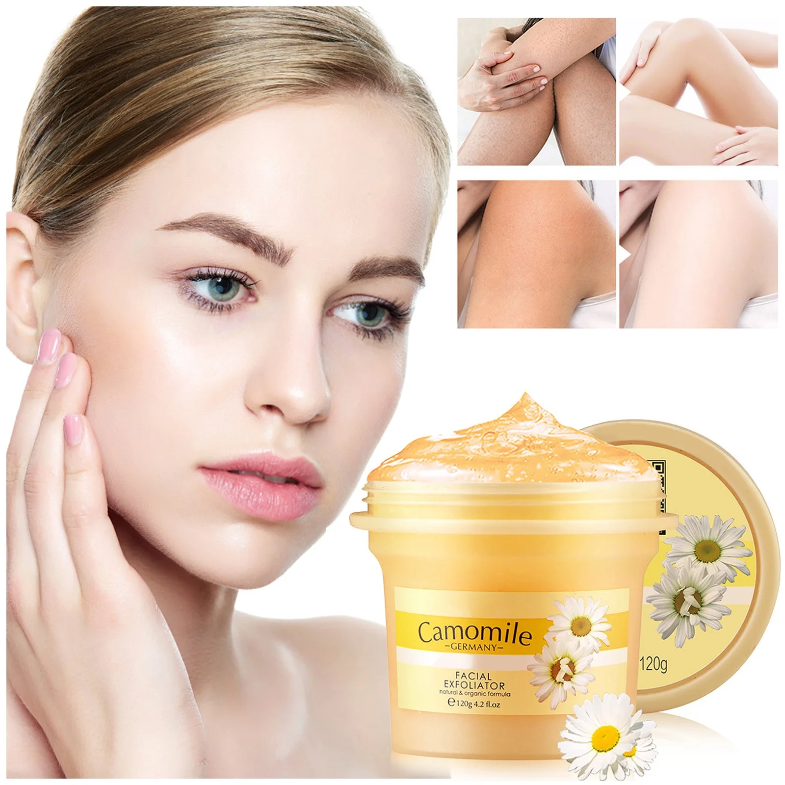 Laikou Camomile Facial Exfoliator Gel - 120g