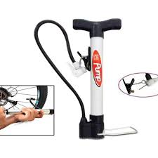 2 In 1 Bicycle Pumper With Football Pin