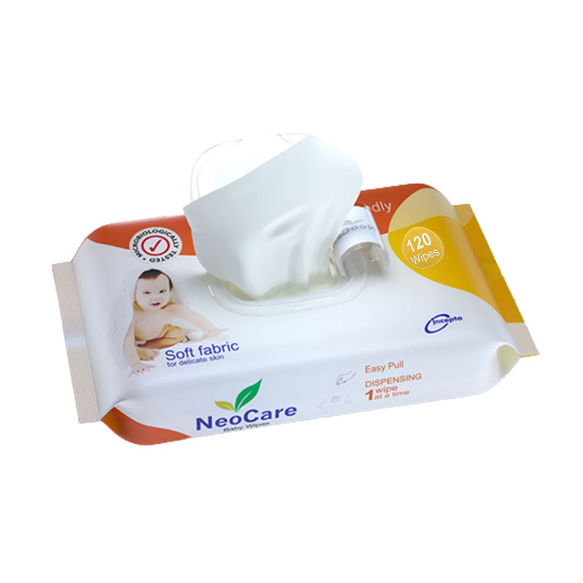 Neocare Wet Wipes for Baby - 120 Pieces