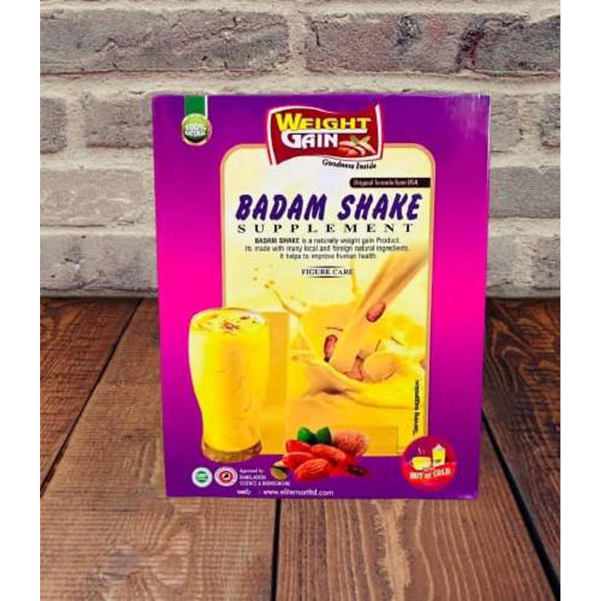 Badam Shake Health Gain Milk Shake Natural Food 100 % Authentic Product No Ratings