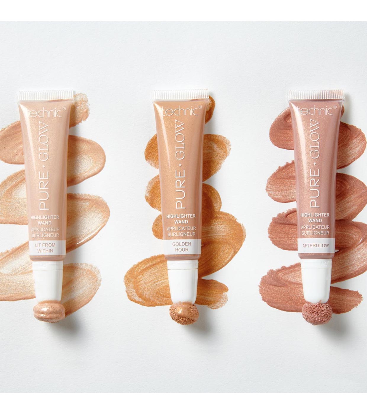 Technic Pure Glow Highlighter Wands - Golden Hour