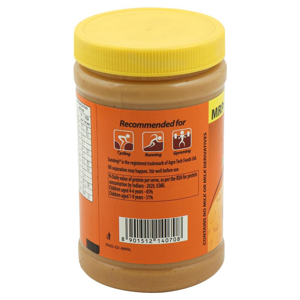 Sundrop Peanut Butter - Creamy, Rich In Protein, Spreads, 200gm