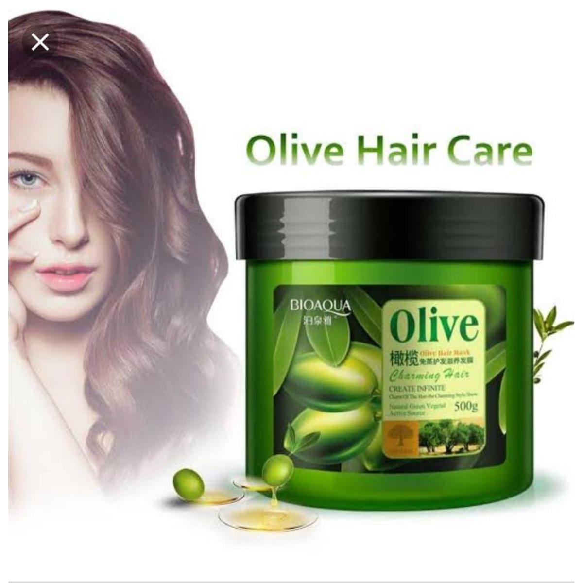 Bioaqua Olive Hair Mask - 500g