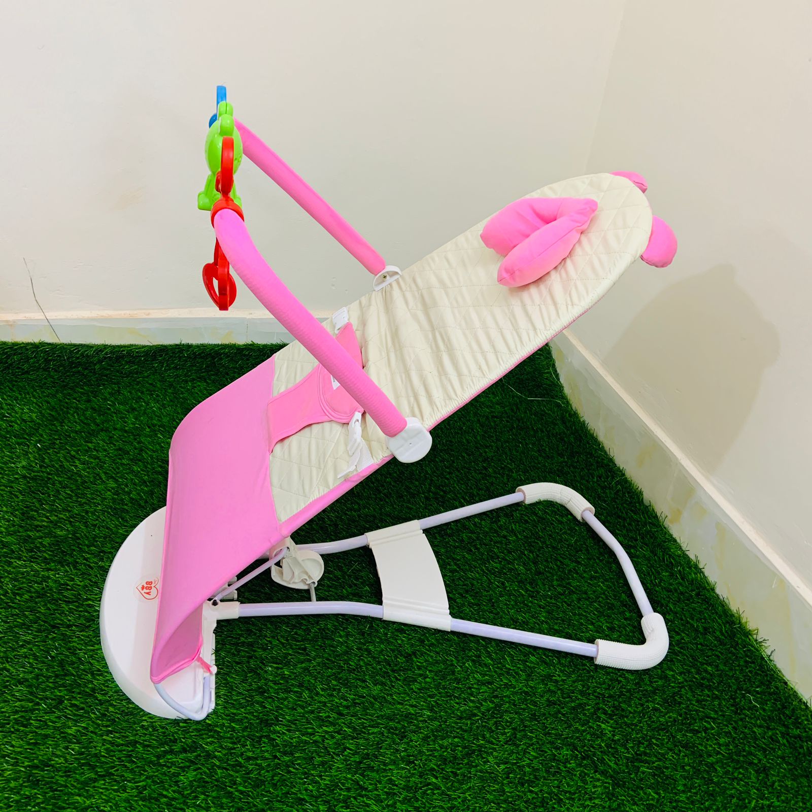 【Hot New Release】 Rack For Baby Bouncer Stroller Arch For Baby Car Seat Baby-Safe Wooden Pillar Rack Baby Bouncer Accessory ZHIXING