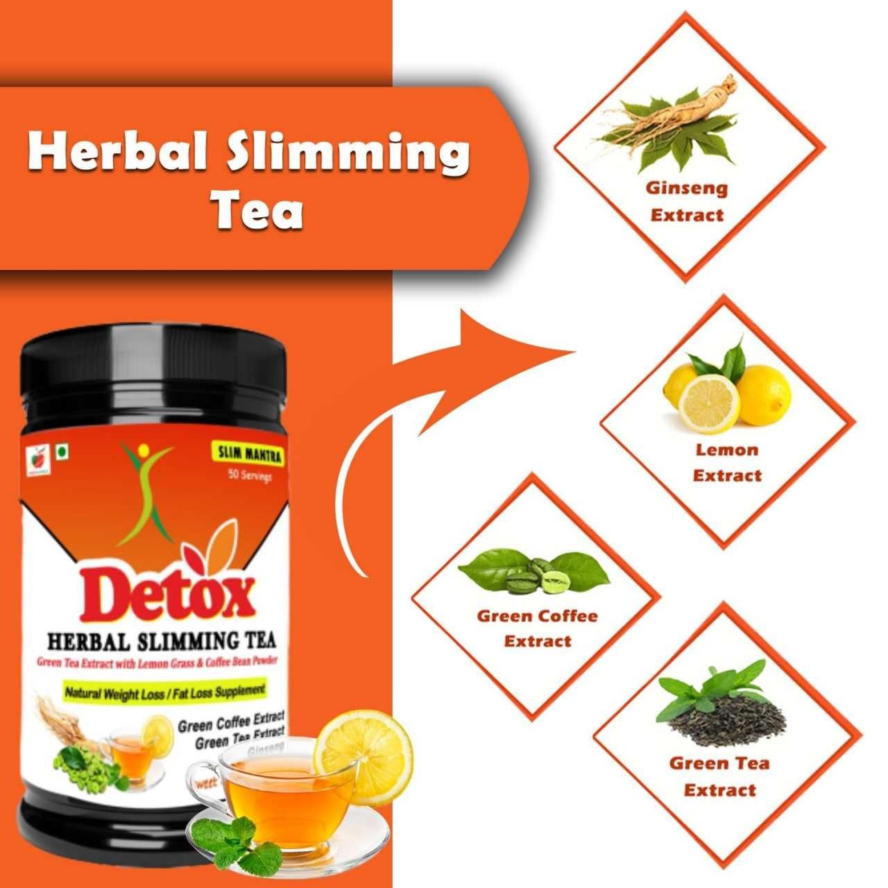 Elite Detox Weight Loss Slimming Tea-120gm