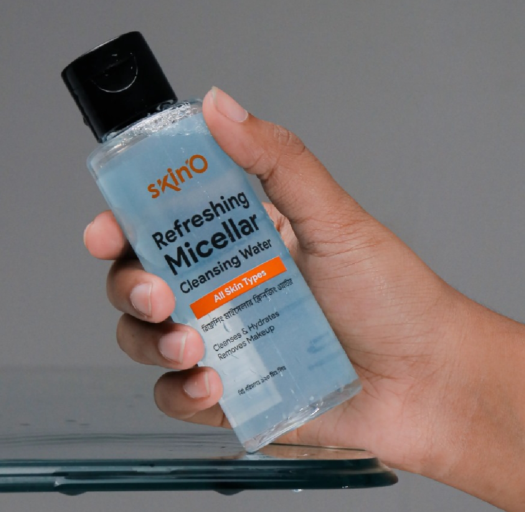 sKinO Refreshing Micellar Cleansing water 100mL By NS Glamour Mart