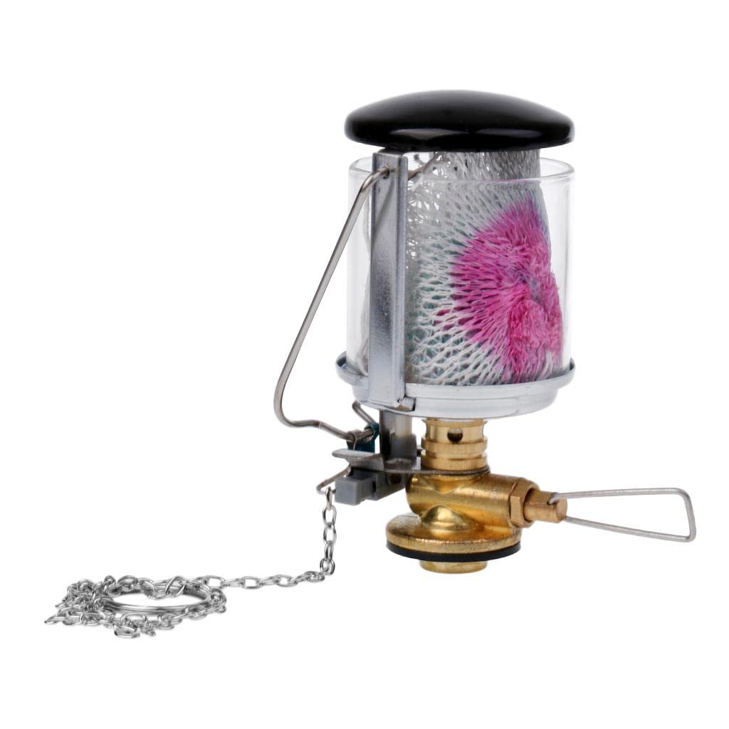 Outdoor Camping Gas Lantern Portable Mini Gas Light Tent Lamp Torch Hanging Lamp for Camping Hiking